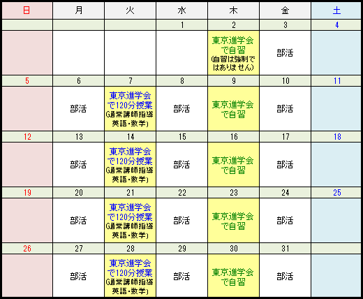 東京進学会の活用方法:ケース3